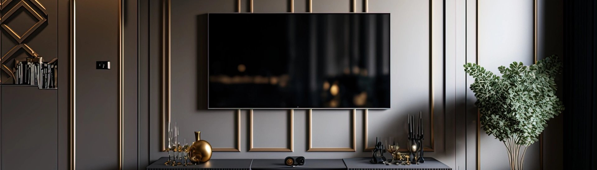 Modern TV Panel Design Ideas for Living Room and Hall