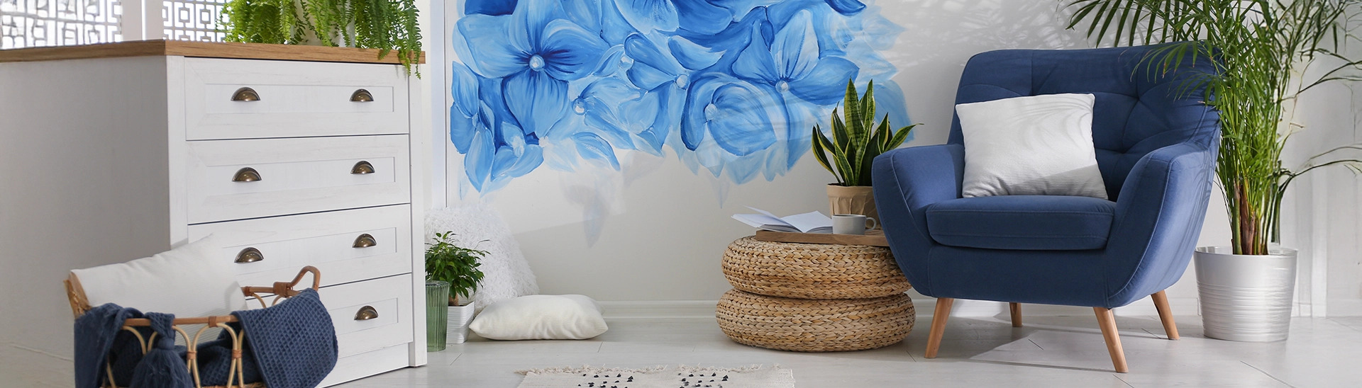10 Creative Room Paint Design and Colour Ideas