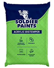 Soldier Acrylic Pouch Distemper