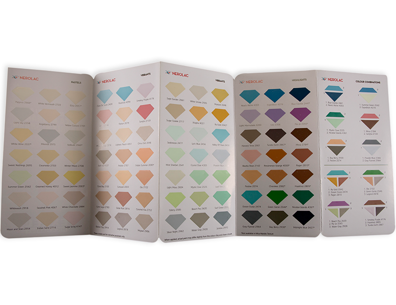 Mica Marble Shade Card