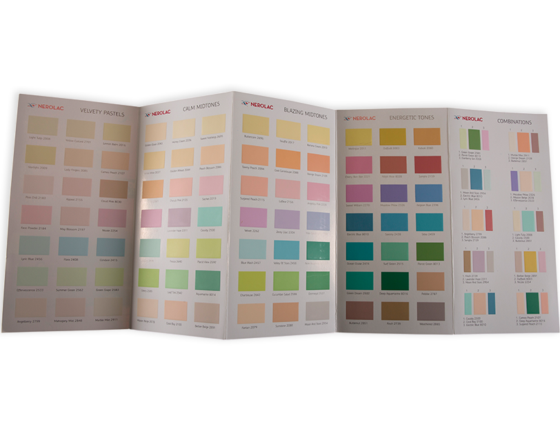 PEARL SHADE CARD