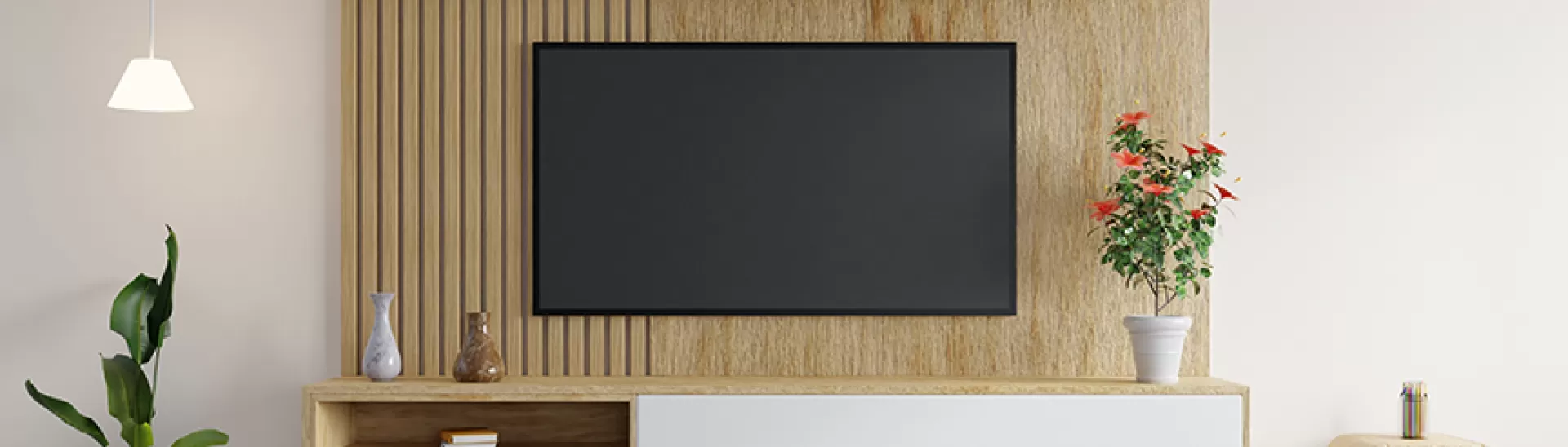 Modern TV Background Paint Ideas and Colour Combinations