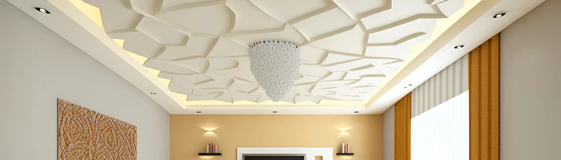 Trending False Ceiling Colour Combinations and POP Design Ideas