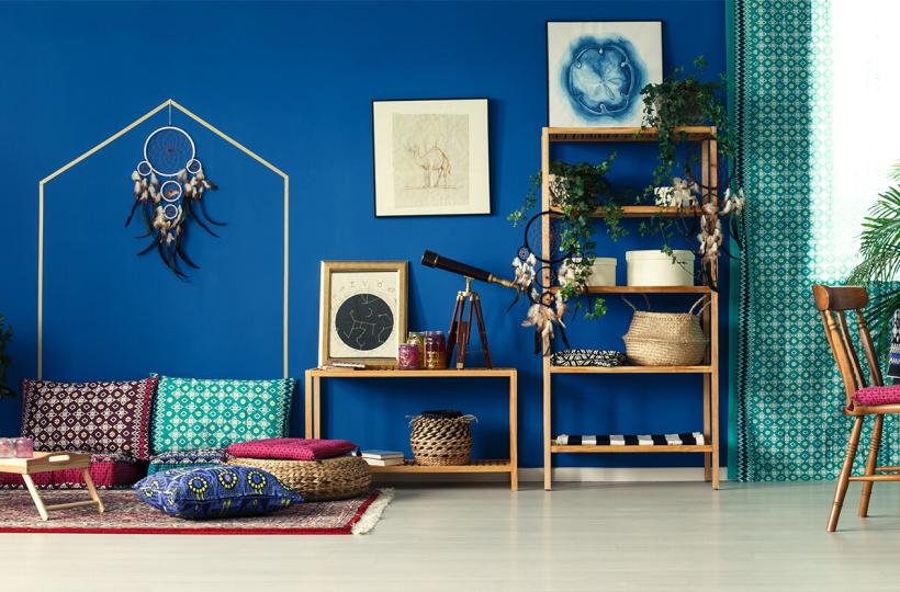 The Most Unusual Ways to Play With Blue in Your House