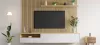Modern TV Background Paint Ideas and Colour Combinations