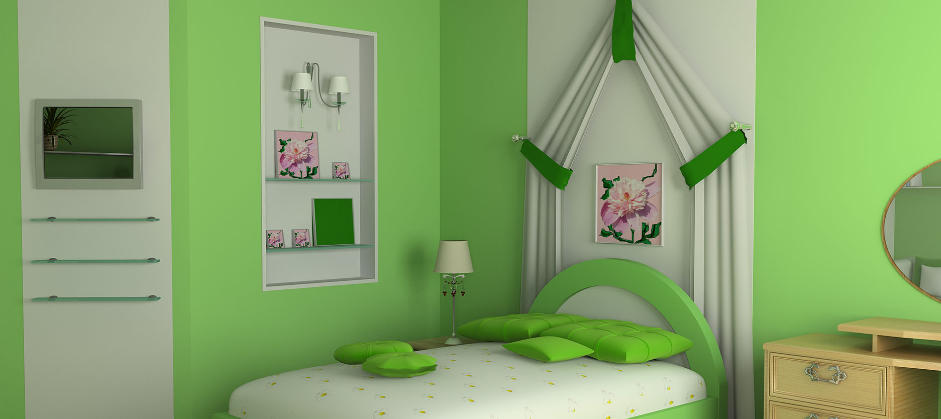 Wall Paint Design Ideas for Your Children’s Bedroom